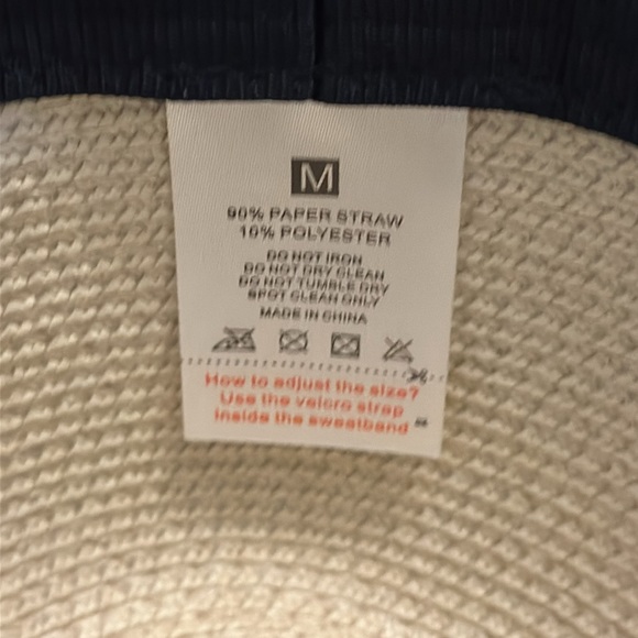 NWT Packable Panama Hat - Picture 4 of 5